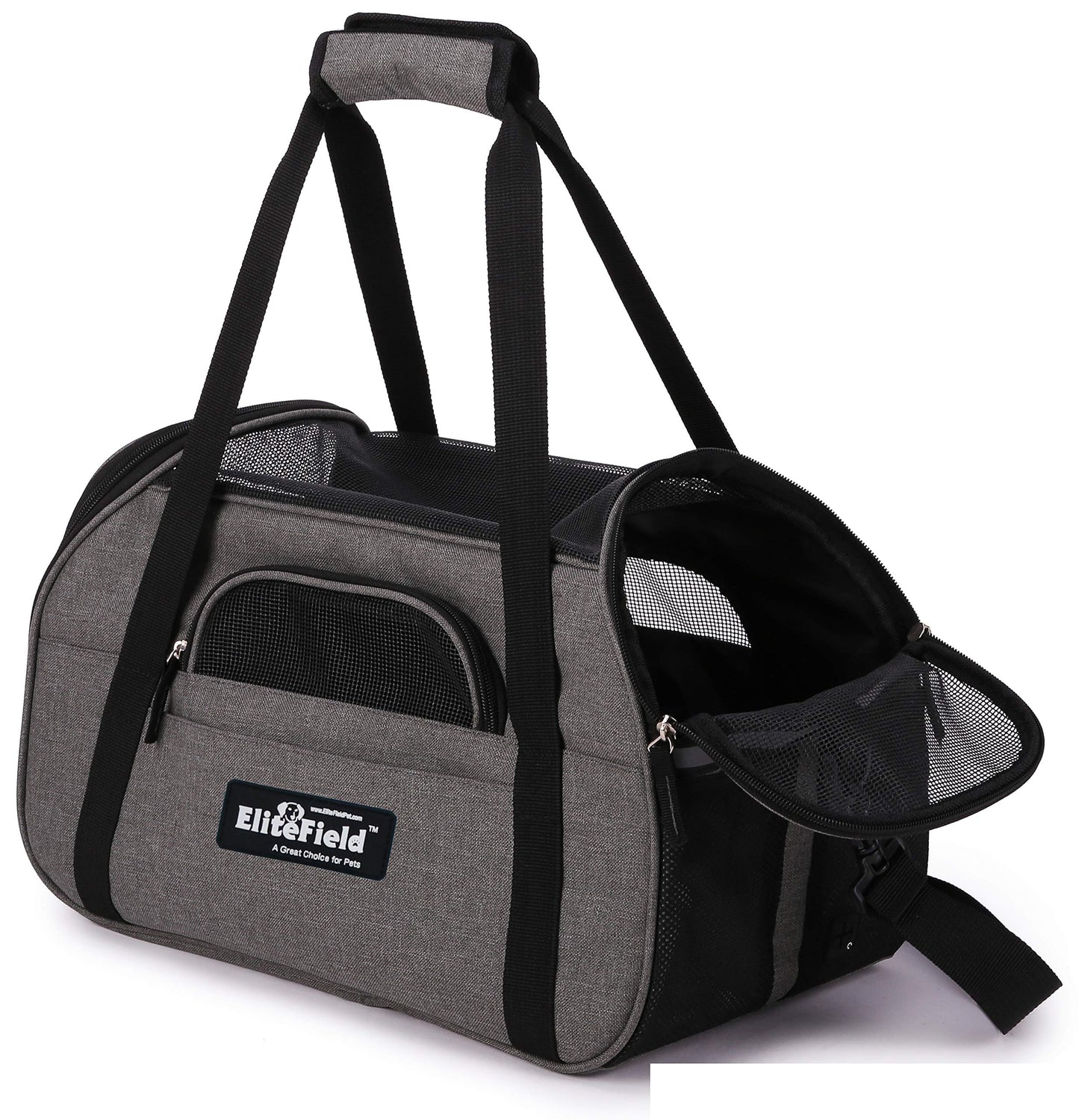 EliteField Soft Pet Carrier (3 Year Warranty, Airline Approved) Bag