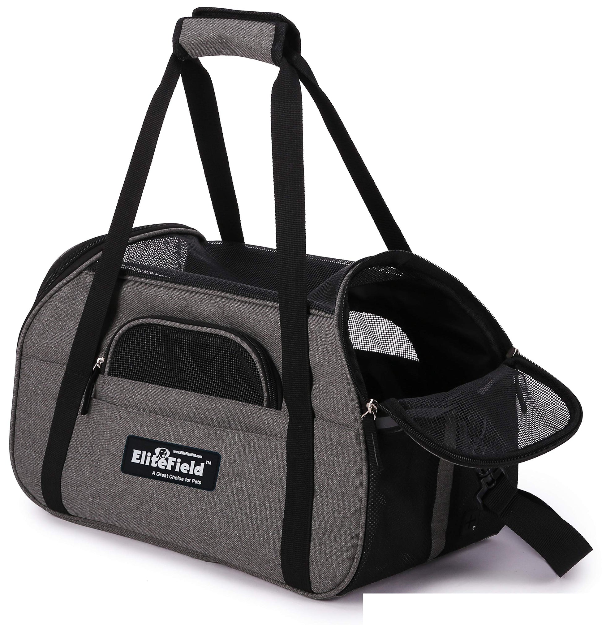 EliteField Soft Pet Carrier (3 Year Warranty, Airline Approved) Bag