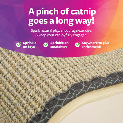 SmartyKat Sisal Angle Ramp Cat Scratcher, Natural Woven Scratcher