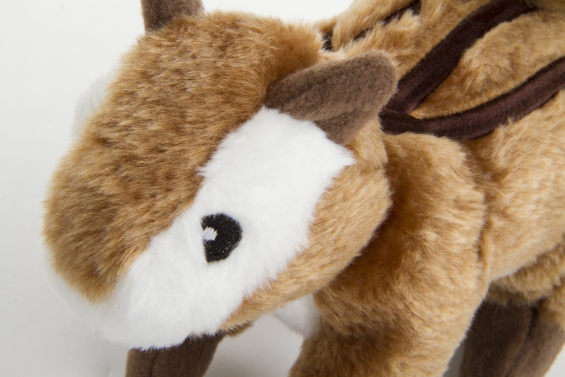 goDog Wildlife Chipmunk Squeaky Plush Dog Toy, Chew Guard Plush