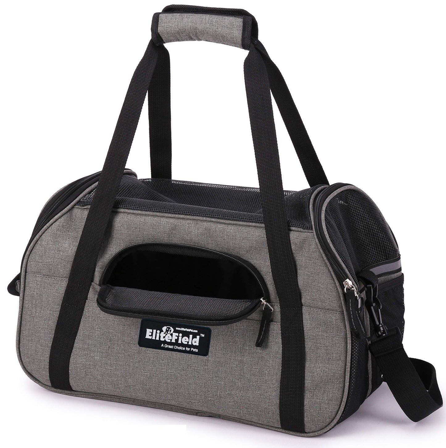 EliteField Soft Pet Carrier (3 Year Warranty, Airline Approved) Bag