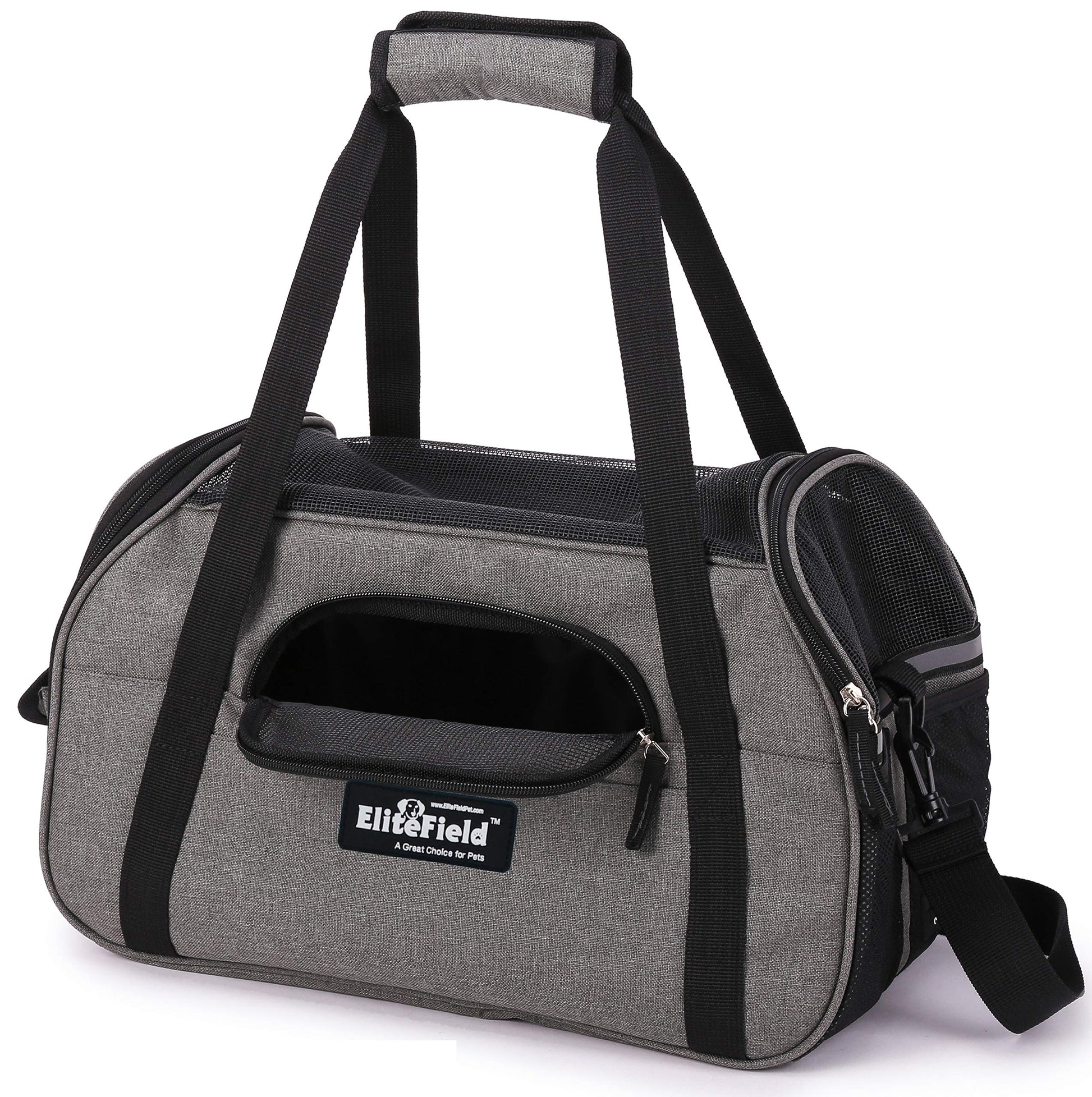 EliteField Soft Pet Carrier (3 Year Warranty, Airline Approved) Bag