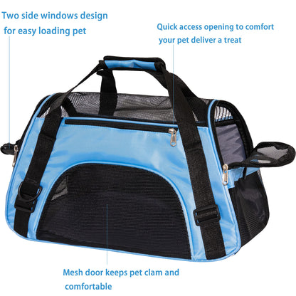 MuchL Pet Carrier Cat Cattier Soft-Sided Carriers