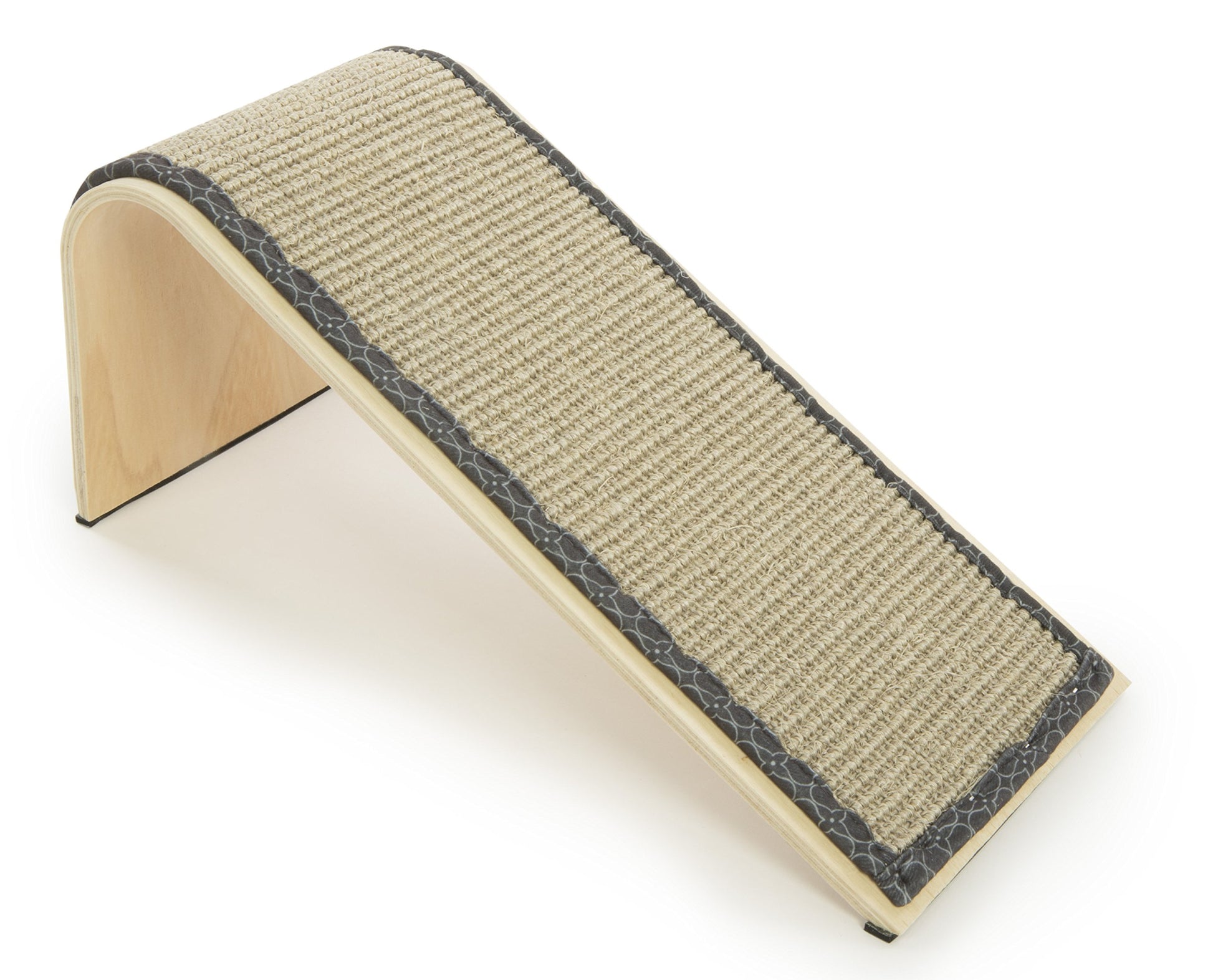 SmartyKat Sisal Angle Ramp Cat Scratcher, Natural Woven Scratcher
