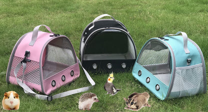Guinea Pig Carrier Backpack, Clear Bubble Window Backpack for Carrier