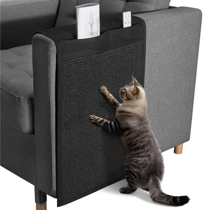 Navaris Cat Scratch Sofa Protector with Storage Space Durable Mat