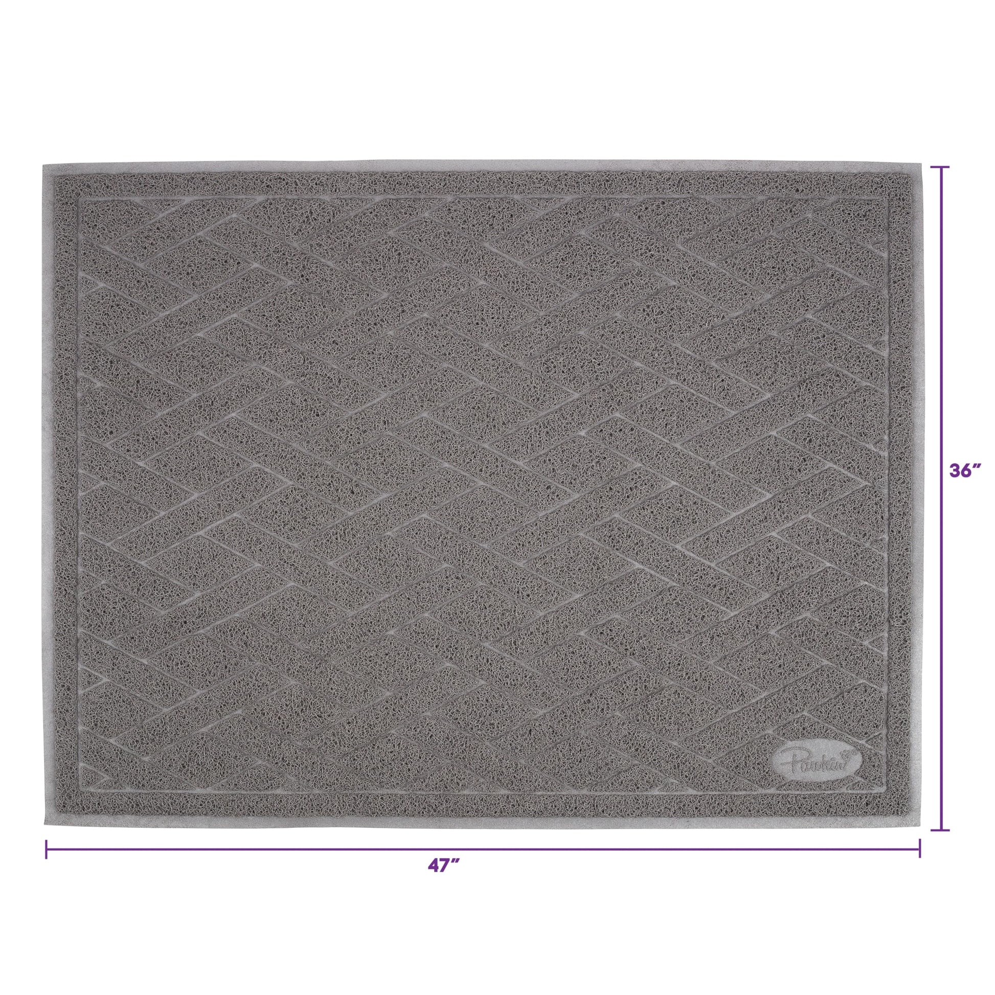 Pawkin Cat Litter Mat, Jumbo XX-Large, Fits Two Litter Boxes or Mat