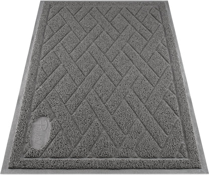Pawkin Cat Litter Mat, Patented Design with Litter Lock Mesh, Mat